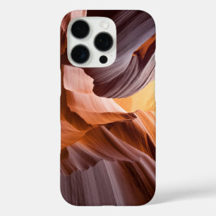 Canyon Wave Sandstone Muster Earthy Tones iPhone 16 Pro Hülle