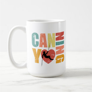 Canyoneering I Liebe Canyoning Rappelling Lover Kaffeetasse