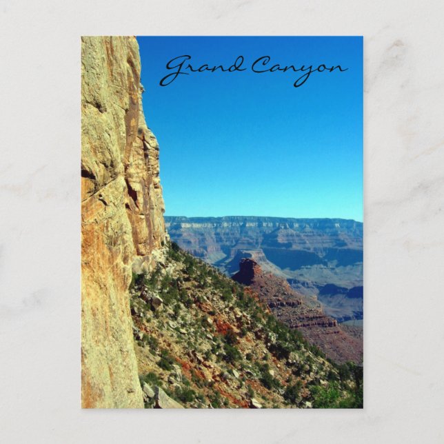 Canyonhänge Postkarte (Vorderseite)