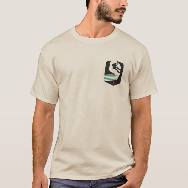 Canyoning Association Tshirt (Vorderseite)