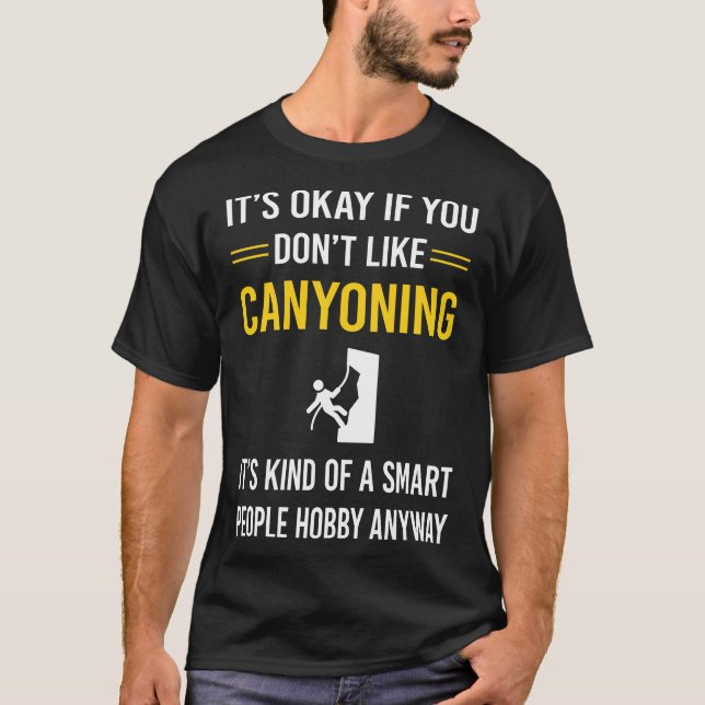 Canyoning Canyoneering T-Shirt (Vorderseite)