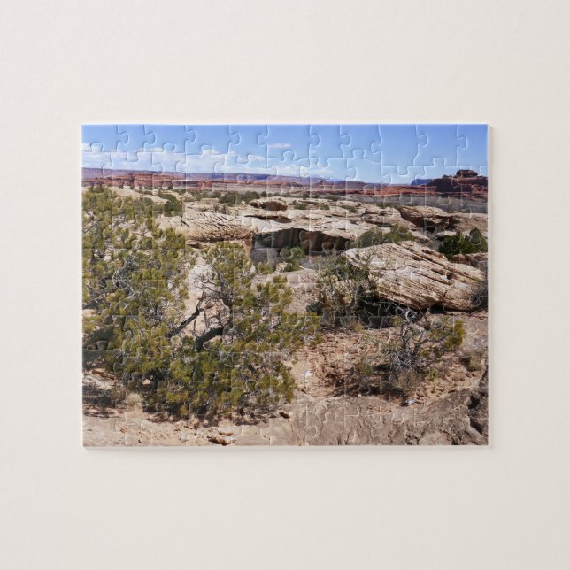 Canyonlands Blick vom Cave Springs Trail Puzzle (Horizontal)