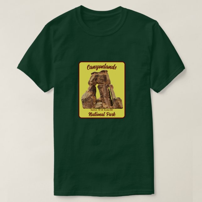 Canyonlands N.P. Druid Arch T - Shirt (Design vorne)