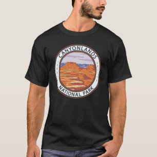 Canyonlands National Park Island Im Sky Abzeichen T-Shirt