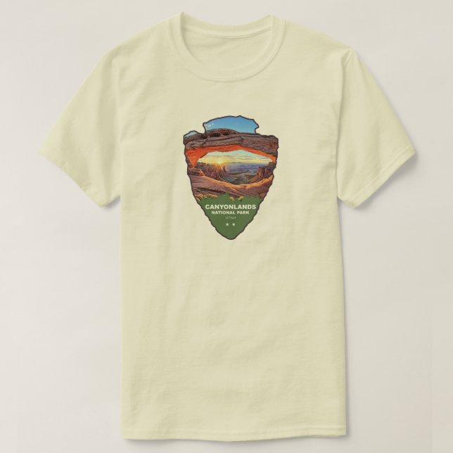 Canyonlands National Park Mesa Arch Arrowhead T-Shirt (Design vorne)