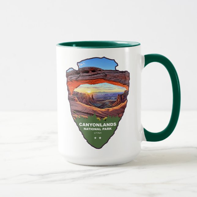 Canyonlands National Park Mesa Arch Arrowhead Tasse (Rechts)