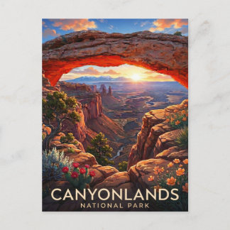 Canyonlands National Park Mesa Arch Postkarte