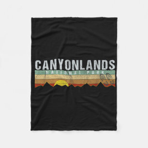 Canyonlands National Park T-Shirt - Utah Camping Fleecedecke