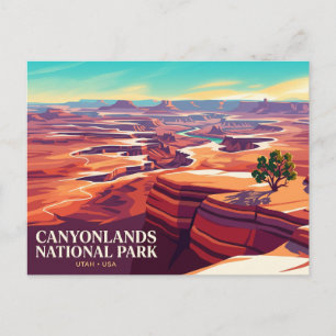 Canyonlands National Park USA Postkarte