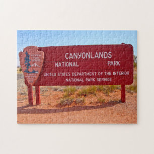 Canyonlands National Park Utah. Puzzle