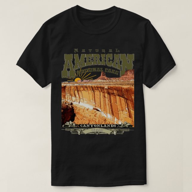 Canyonlands National Park Utah T-Shirt (Design vorne)
