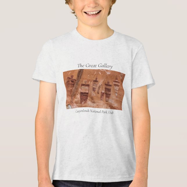 Canyonlands Nationalpark California Tri-Blend Shirt (Vorderseite)