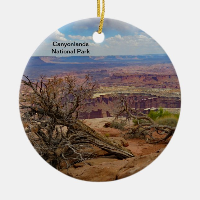 Canyonlands Nationalpark-Keramikverzierung Keramik Ornament (Vorne)