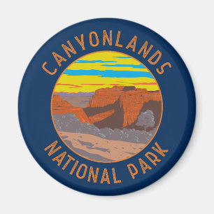 Canyonlands Nationalpark Moab Vintage Magnet