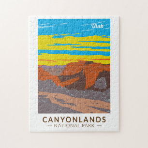 Canyonlands Nationalpark Moab Vintage Puzzle