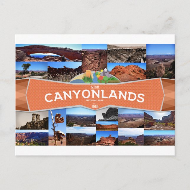 Canyonlands Nationalpark Postcard Postkarte (Vorderseite)