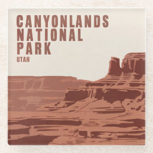 Canyonlands Nationalpark Utah Glasuntersetzer
