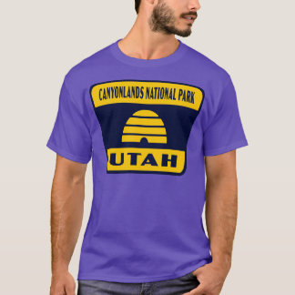 Canyonlands Nationalpark Utah Retro Abzeichen Ye T-Shirt