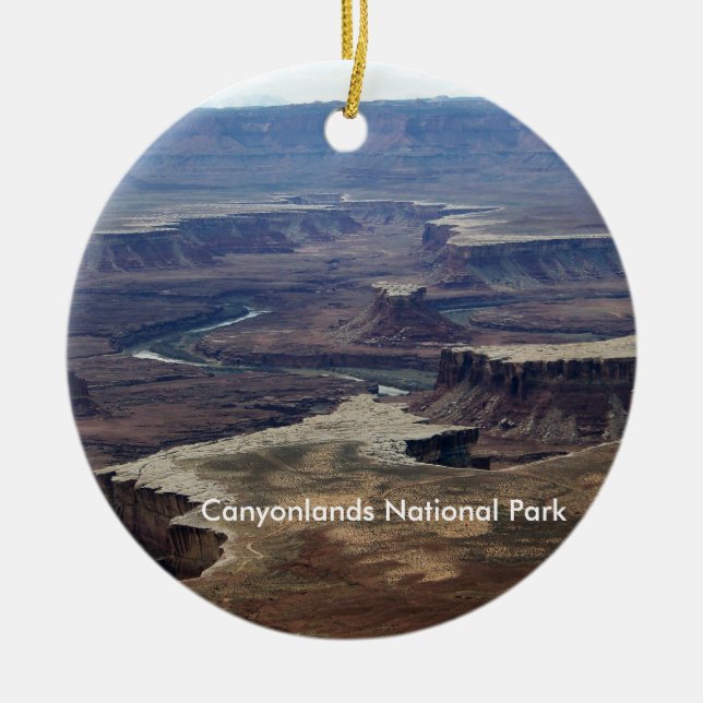 Canyonlands Nationalpark-Verzierung Keramikornament (Vorne)