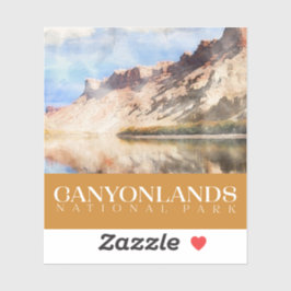 Canyonlands Sticker, Nationalpark Decal Aufkleber