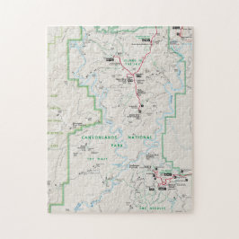 Canyonlands (Utah) Kartenpuzzle Puzzle