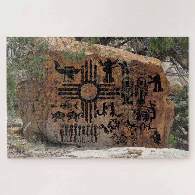 Canyons News Paper Rock Puzzle (Horizontal)