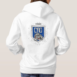 CAO-WEISSKAPUZENPULLOVER HOODIE