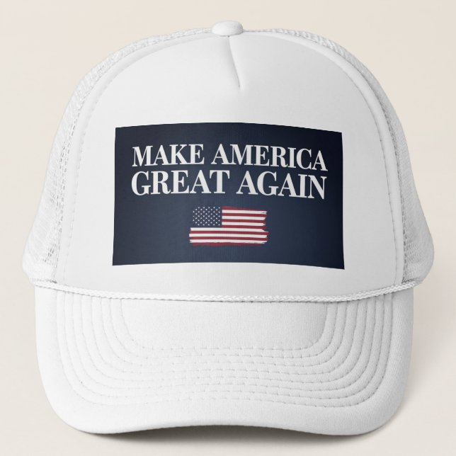 Cap America Truckerkappe (Vorderseite)