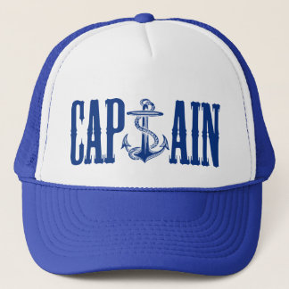 Cap Anchor Ain Captain Cap'Ain Truckerkappe
