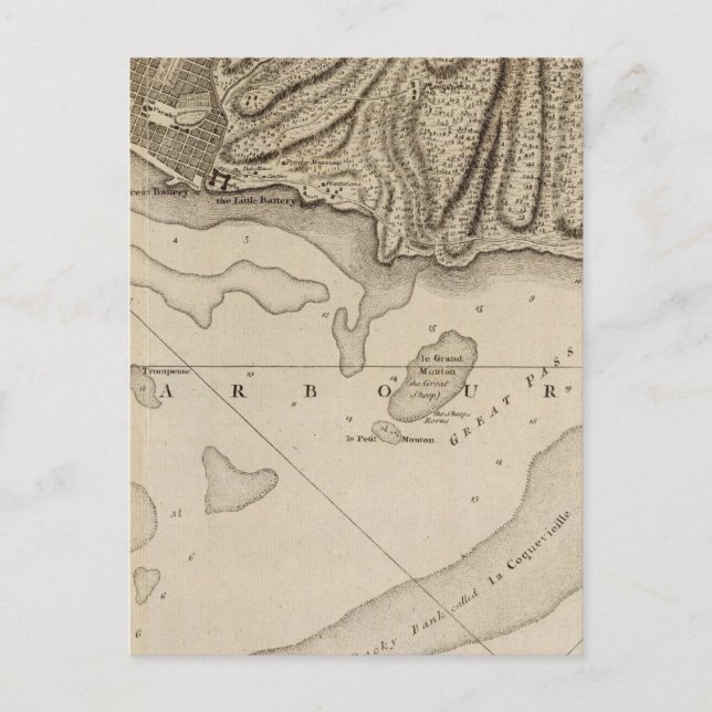 Cap Francois Postkarte (Vorderseite)