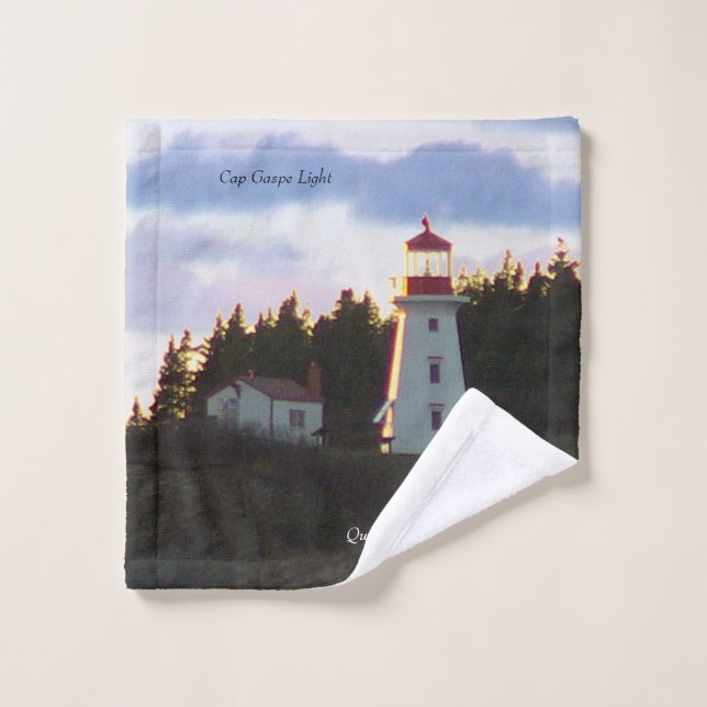 Cap Gaspe Helles Handtuch Set (Waschlappen)