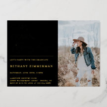 Cap Gown Es geht zur Absolventen-Party