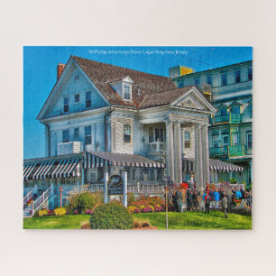 Cap May New Jersey.Weihnachtsgrüße Puzzle