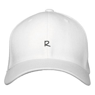 Cap "R" Bestickte Baseballkappe