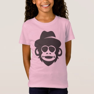 Cap-tivating Simian Style: Affe mit Hut T-Shirt