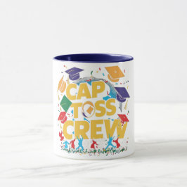 Cap Toss Crew Abschluss Celebration Tasse