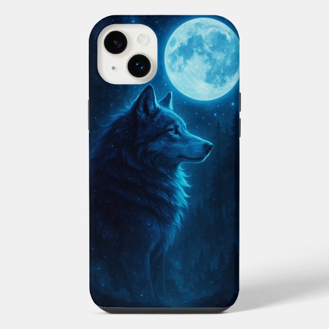 CAPA DE CELULAR LOBO iPhone HÜLLE (Rückseite)
