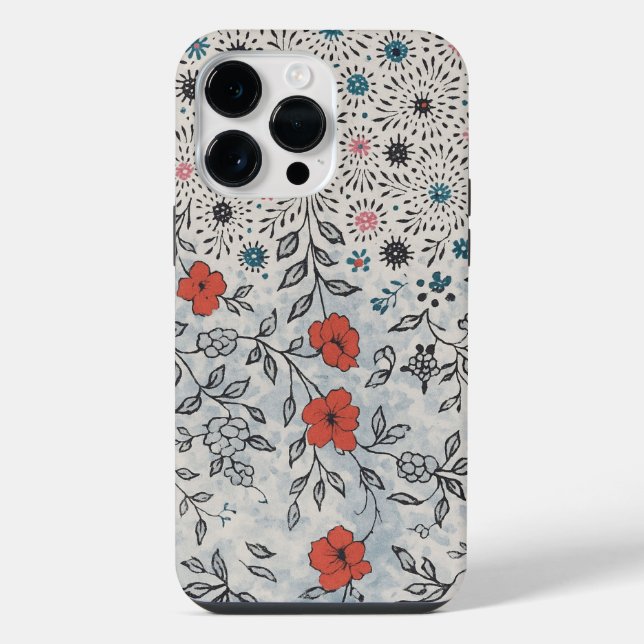Capa para celular florais artístico  iPhone hülle (Rückseite)