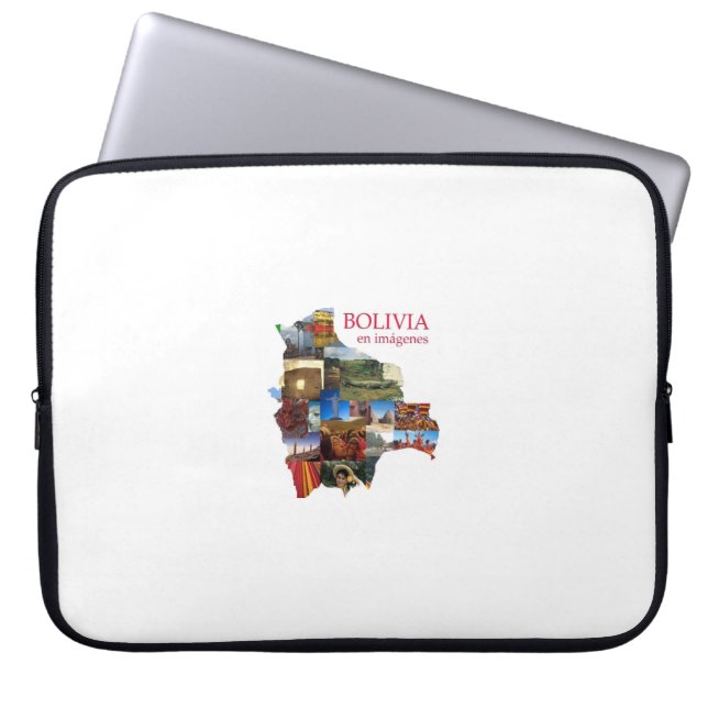 Capa para Laptop Bolivien en imagenes Laptopschutzhülle (Vorderseite)