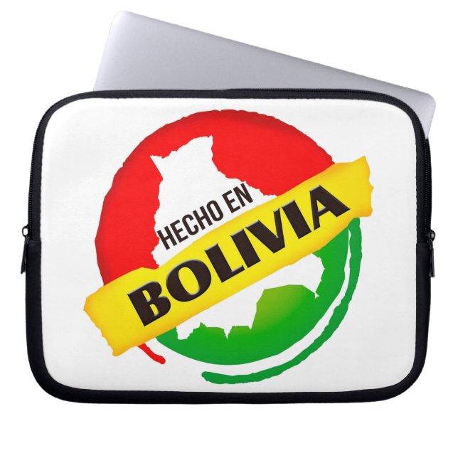 Capa para laptop hecho in Bolivia Laptopschutzhülle (Vorderseite)