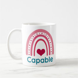 Capable Viva Magenta Boho Rainbow Kaffeetasse