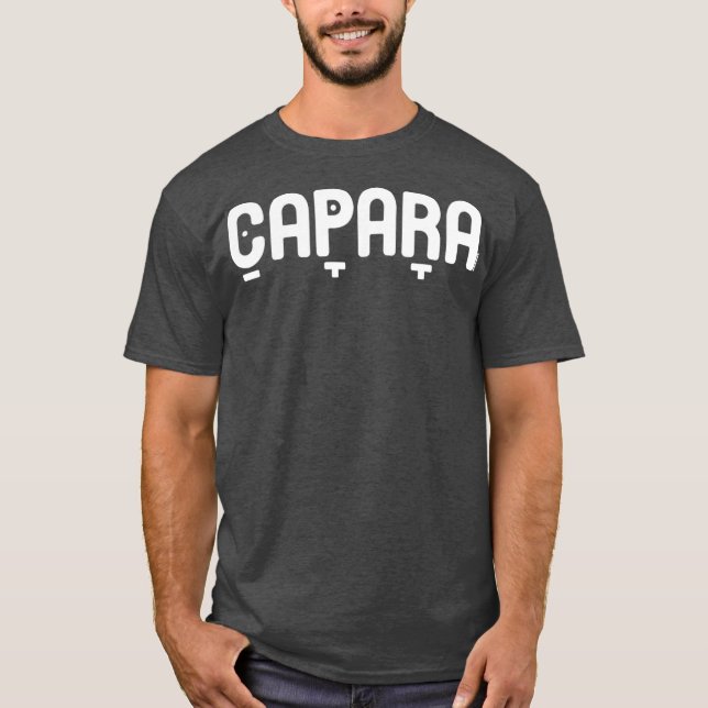 CAPARA Funny Hebrew Slang Cool T-Shirt (Vorderseite)