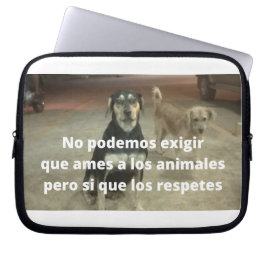 Capas para Laptops reagieren auf Los Animales Laptopschutzhülle
