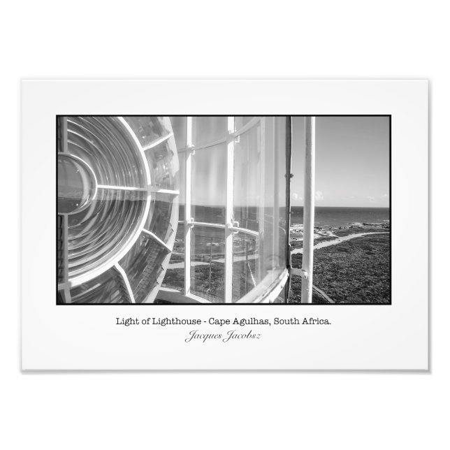 Cape Agulhas Lighthouse Fotodruck (Vorne)