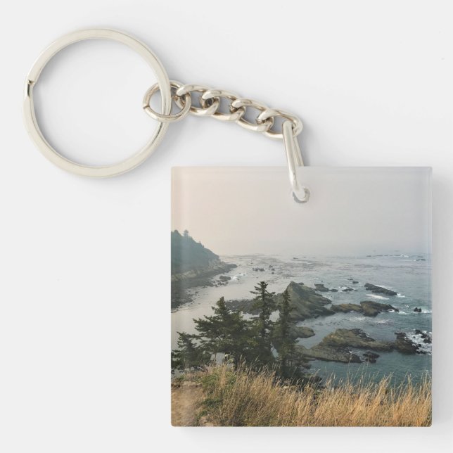 Cape Arago State Park, Oregon Coast Schlüsselanhänger (Vorderseite)