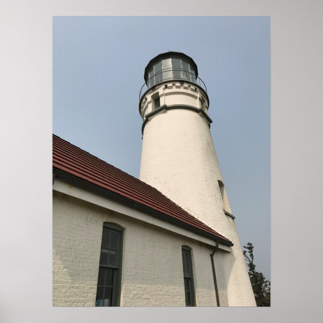 Cape Blanco Leuchtturm, OR Poster (Vorne)