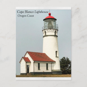 Cape Blanco Lighthouse, OR Postkarte