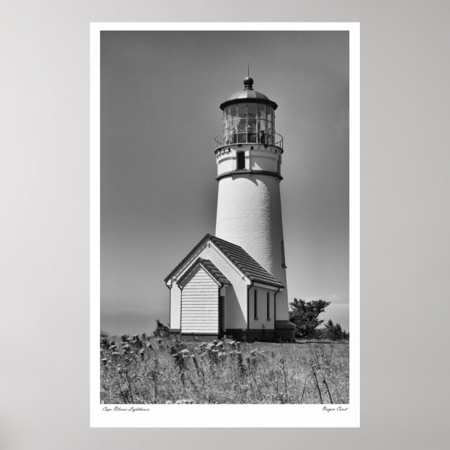 Cape Blanco Lighthouse Poster (Vorne)
