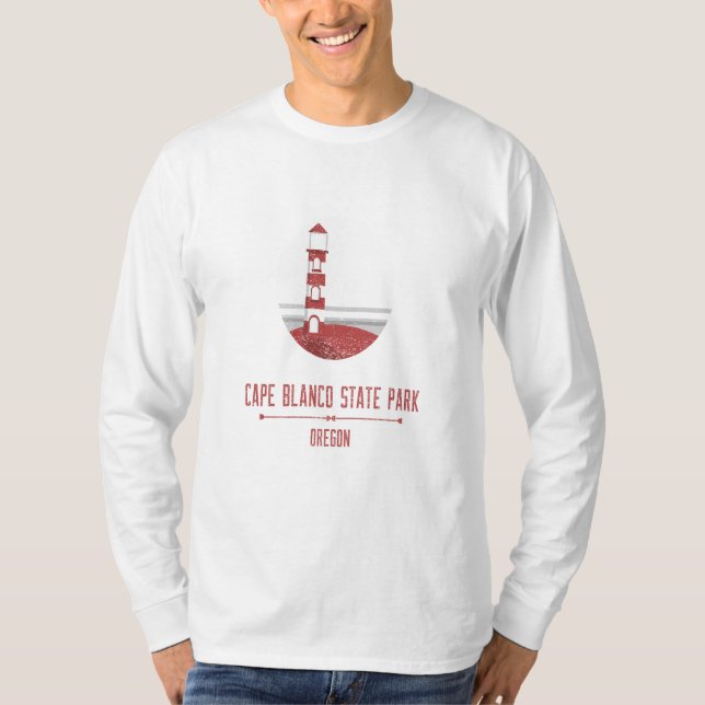 Cape Blanco Staat Park - Oregon Long Sleeve T-Shirt (Vorderseite)