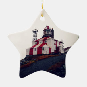 Cape Bonavista Lighthouse Keramik Ornament